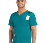 Men's Three-Pocket V-Neck Top - 5502 - Teal