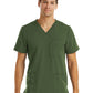Men's V-Neck Top - 5902 - Olive