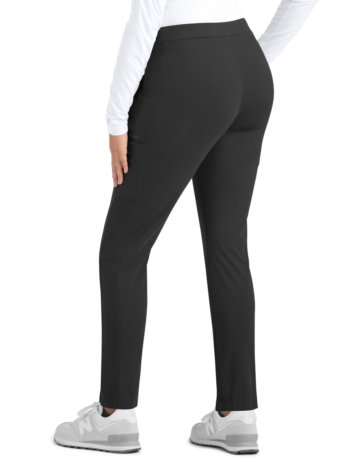 Women's Four-Pocket Wrapped Waist Tapered Pant