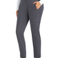 Women's Four-Pocket Wrapped Waist Tapered Pant - 60301 - Pewter