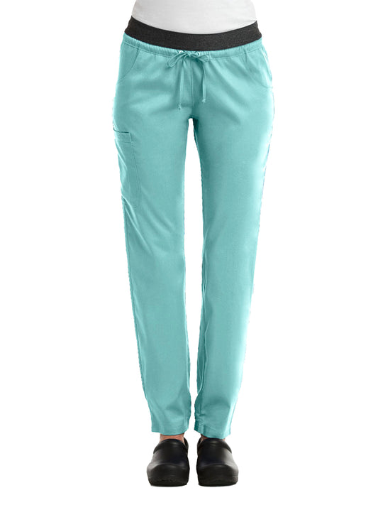 Women's Five-Pocket Contrast E-Band Pant