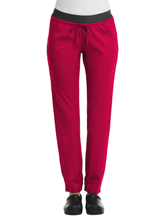 Women's Five-Pocket Contrast E-Band Pant