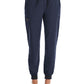 Women's Six-Pocket Full Waistband Jogger Pant - 6902 - Heather Navy