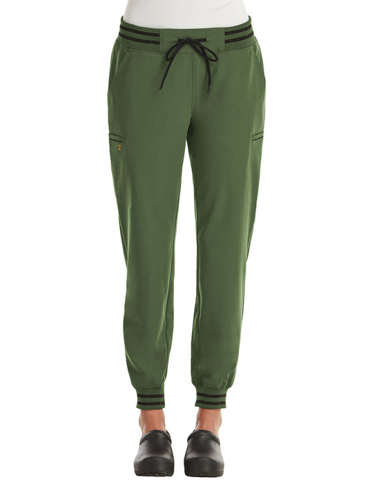 Women's Six-Pocket Full Waistband Jogger Pant