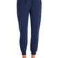 Women's Six-Pocket Mid Rise Convertible Drawcord Jogger Pant - 6903 - Navy