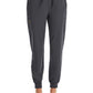 Women's Six-Pocket Mid Rise Convertible Drawcord Jogger Pant - 6903 - Pewter