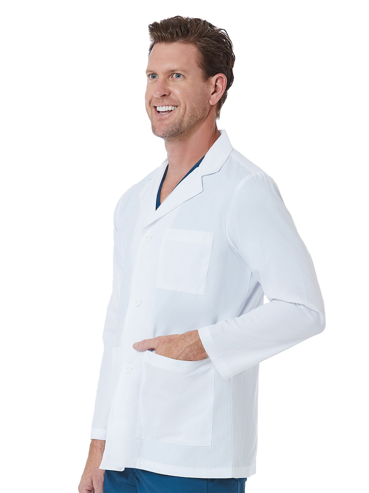 Men's Three-Pocket 30" Consultation Lab Coat