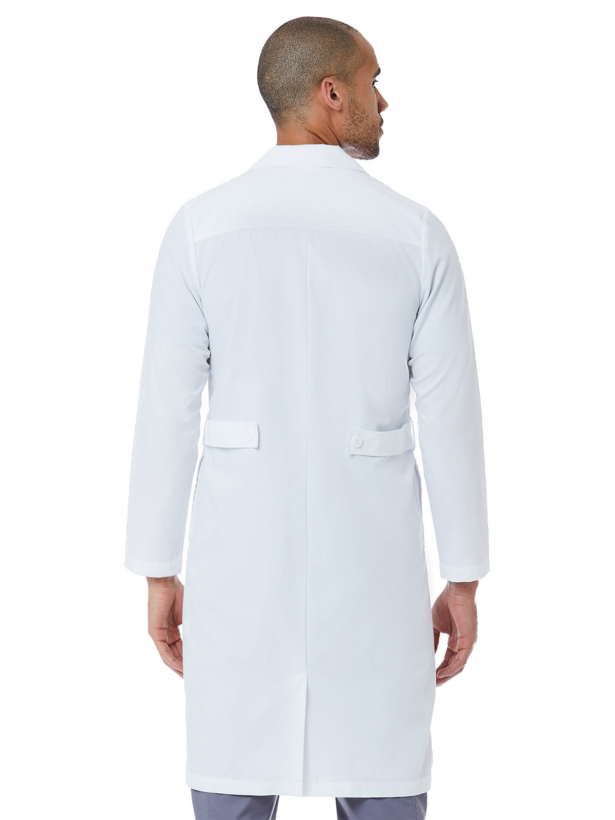 Men's Three-Pocket 42" Full-Length Lab Coat