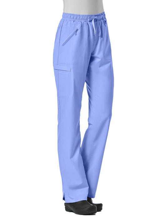 Women's Six-Pocket Full Elastic Pant