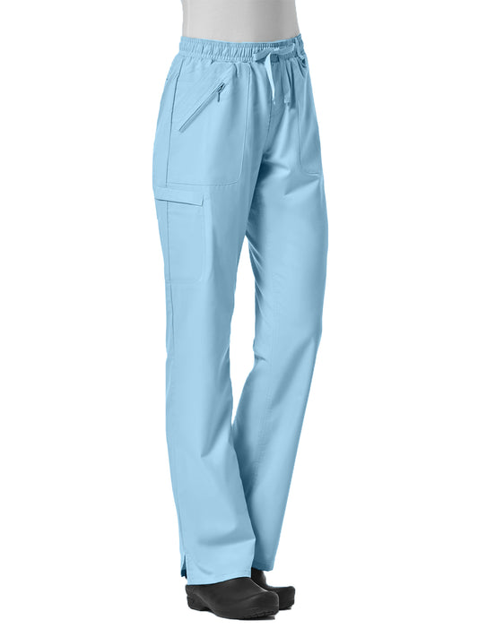 Women's Six-Pocket Full Elastic Pant