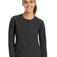 Women's Three-Pocket Round Neck Scrub Jacket