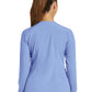 Women's Three-Pocket Round Neck Scrub Jacket