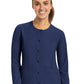 Women's Three-Pocket Round Neck Scrub Jacket