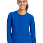 Women's Three-Pocket Round Neck Scrub Jacket