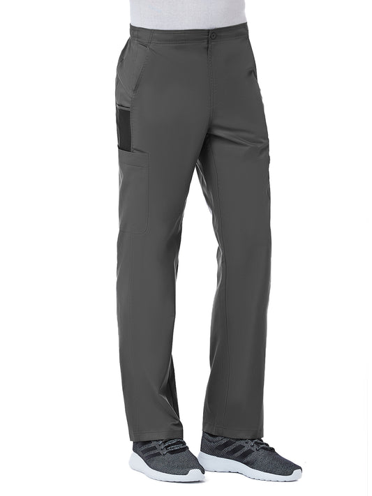 Men's Eight-Pocket Half Elastic Pant