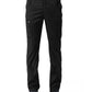 Men's Six-Pocket Half Elastic Pant - 8502 - Black