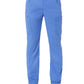 Men's Six-Pocket Half Elastic Pant - 8502 - Ceil Blue