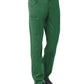 Men's Six-Pocket Half Elastic Pant - 8502 - Hunter Green