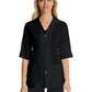 Women's Four-Pocket Maevn Smart Half Sleeve Contrast Trim Jacket