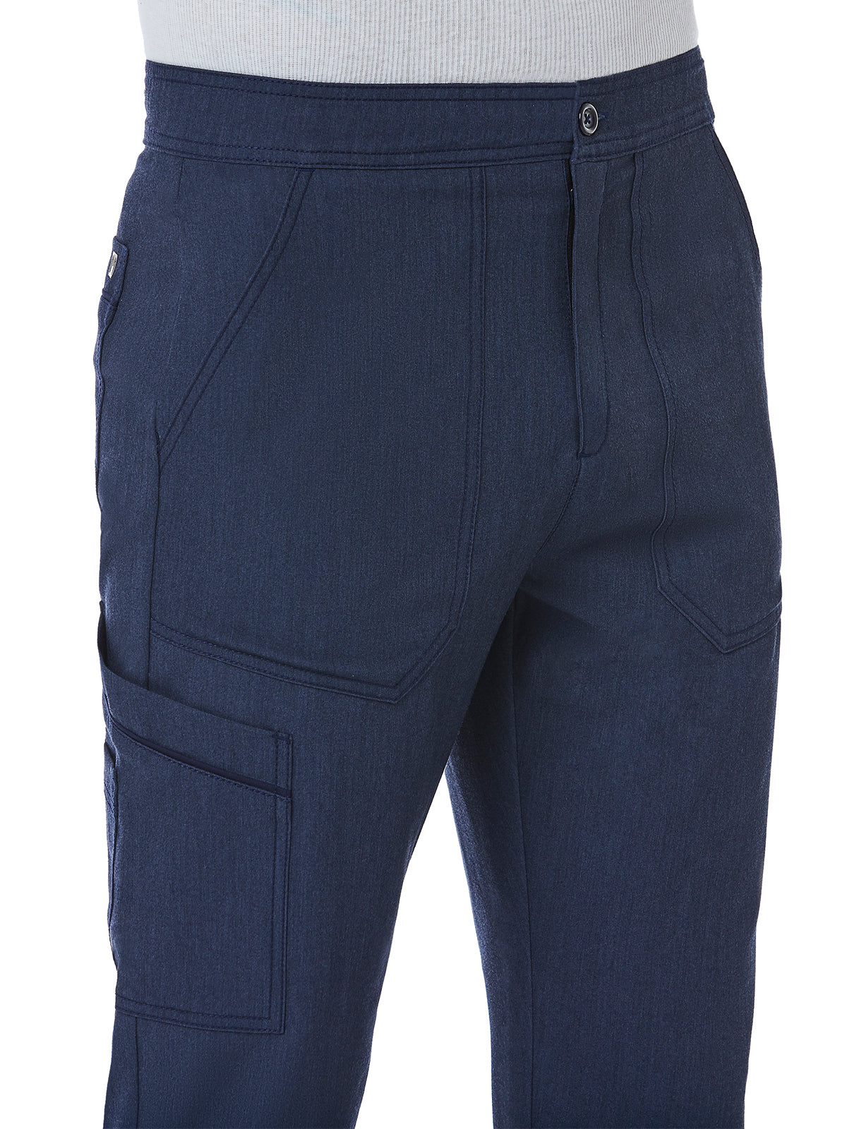 Men's Six-Pocket Half Elastic Pant