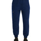 Men's Six-Pocket Full Elastic Jogger Pant - 8902 - Navy