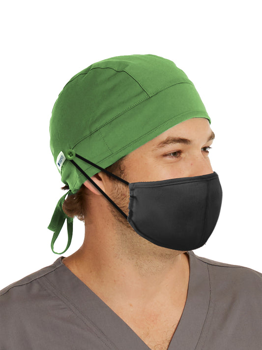 Unisex Ultra Soft Scrub Cap - NC015 - Apple Green Blossom
