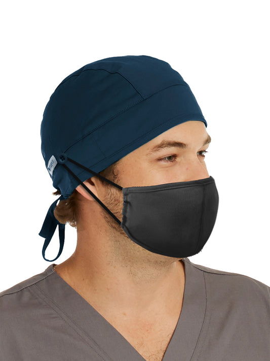 Unisex Ultra Soft Scrub Cap - NC015 - Navy Blossom
