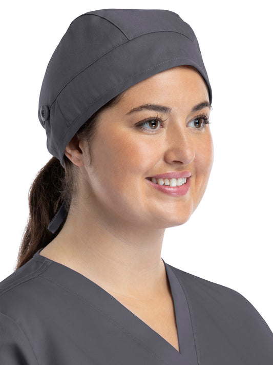 Unisex Ultra Soft Scrub Cap - NC015 - Pewter