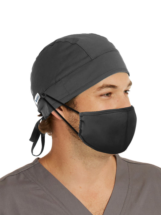 Unisex Ultra Soft Scrub Cap - NC015 - Pewter PrimaFlex