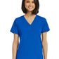 Women's Fitted One-Pocket V-Neck Scrub Top