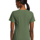 Women's Fitted Two-Pocket V-Neck Top