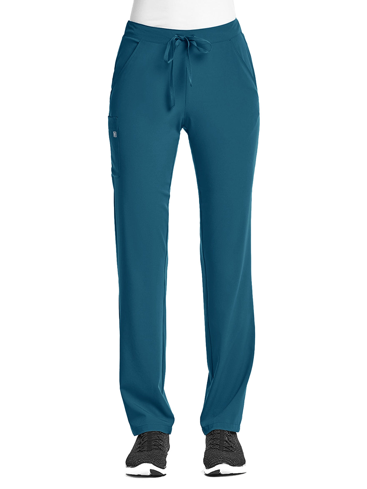 Women's Fitted Five-Pocket Tapered Leg Pant