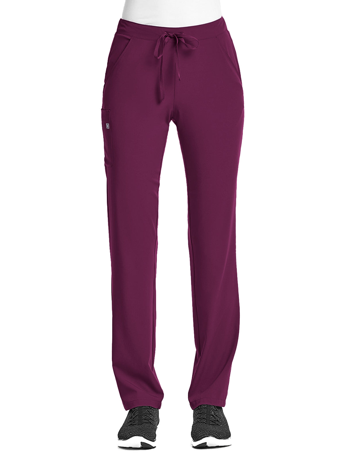 Women's Fitted Five-Pocket Tapered Leg Pant