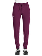 Women's Fitted Five-Pocket Jogger Pant - SJ202 - Wine