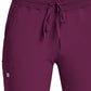 Women's Fitted Five-Pocket Jogger Scrub Pant