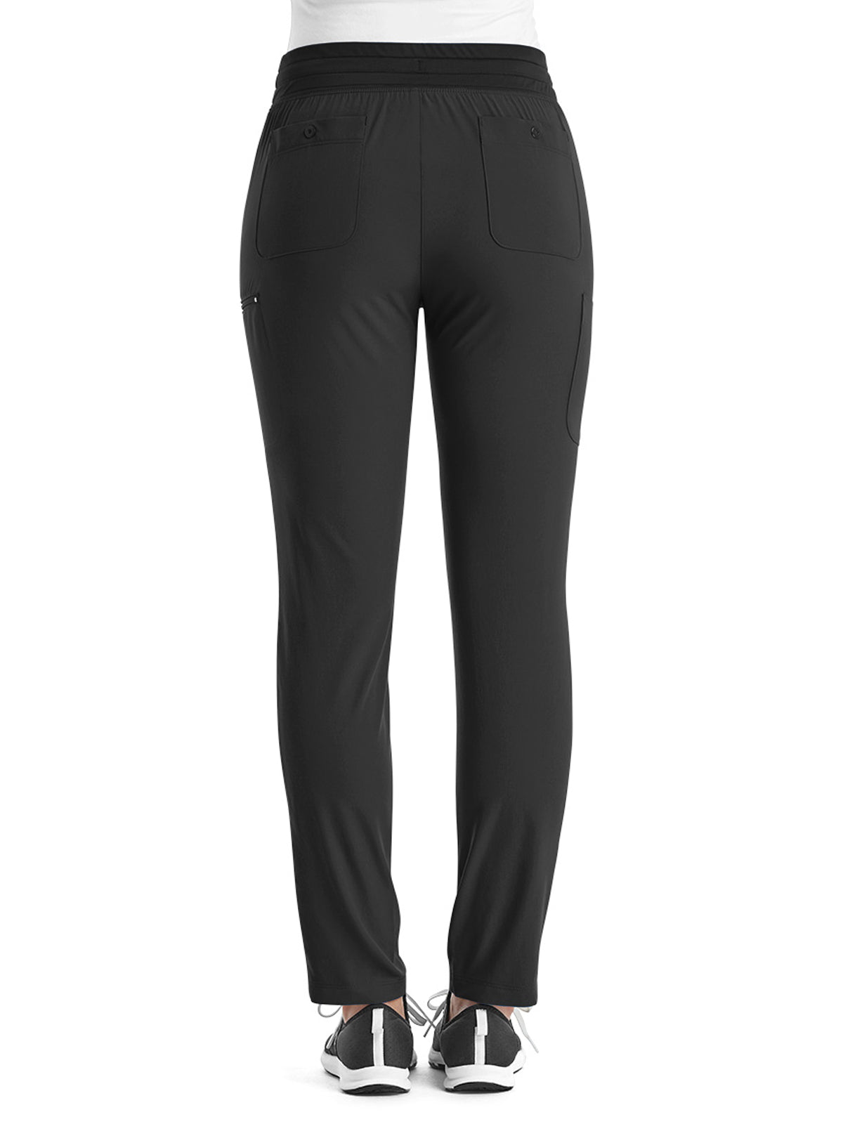 Women's Fitted Six-Pocket Skinny Leg Pant