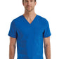 Unisex One-Pocket V-Neck Scrub Top