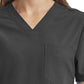 Unisex Three-Pocket V-Neck Scrub Top