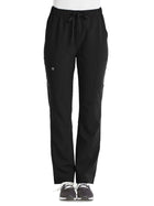 Unisex Five-Pocket Straight Leg Pant - SJ601 - Black
