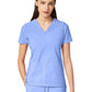 Women's Two-Pocket CRESSY V-Neck Top - 1001 - Celeste Blue