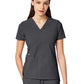 Women's Two-Pocket CRESSY V-Neck Top - 1001 - Charcoal