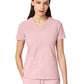 Women's Two-Pocket CRESSY V-Neck Top - 1001 - Light Pink