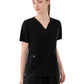 Women's Five-Pocket AURORA V-Neck Top - 1028 - Black