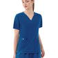 Women's Five-Pocket AURORA V-Neck Top - 1028 - Royal Blue