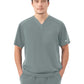 Men's Three-Pocket RYDER V-Neck Scrub Top - 1538 - Camp Green