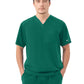 Men's Three-Pocket RYDER V-Neck Scrub Top - 1538 - Hunter