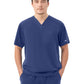 Men's Three-Pocket RYDER V-Neck Scrub Top - 1538 - Navy