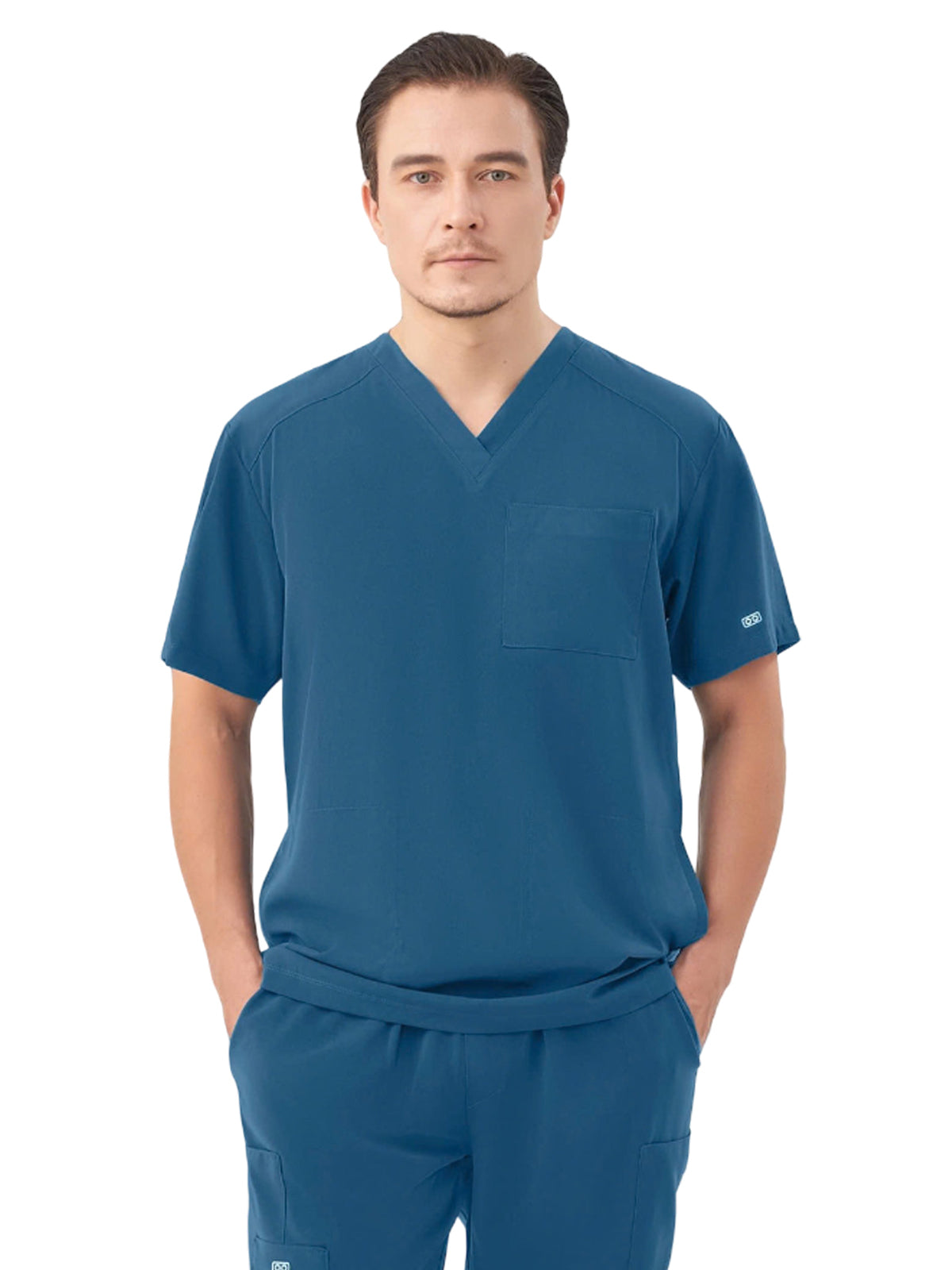 Men's Three-Pocket RYDER V-Neck Scrub Top - 1538 - St. Barts