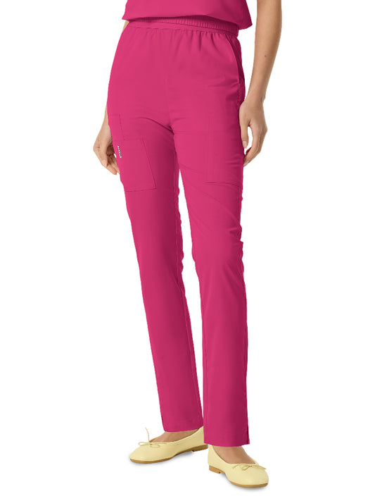 Women's Seven-Pocket SITA Skinny Leg Cargo Pant - 2041 - Hot Pink