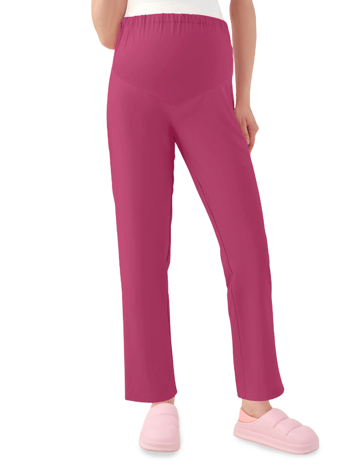 Women's Two-Pocket ZARA Maternity Pant - 2068 - Parkley Pink